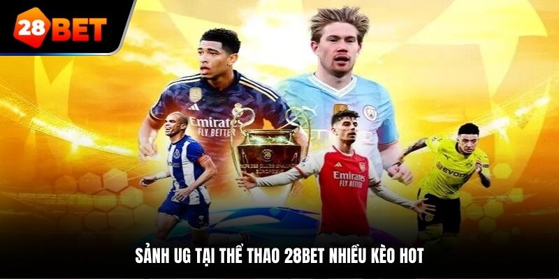 Sảnh UG tại thể thao 28bet nhiều kèo hot